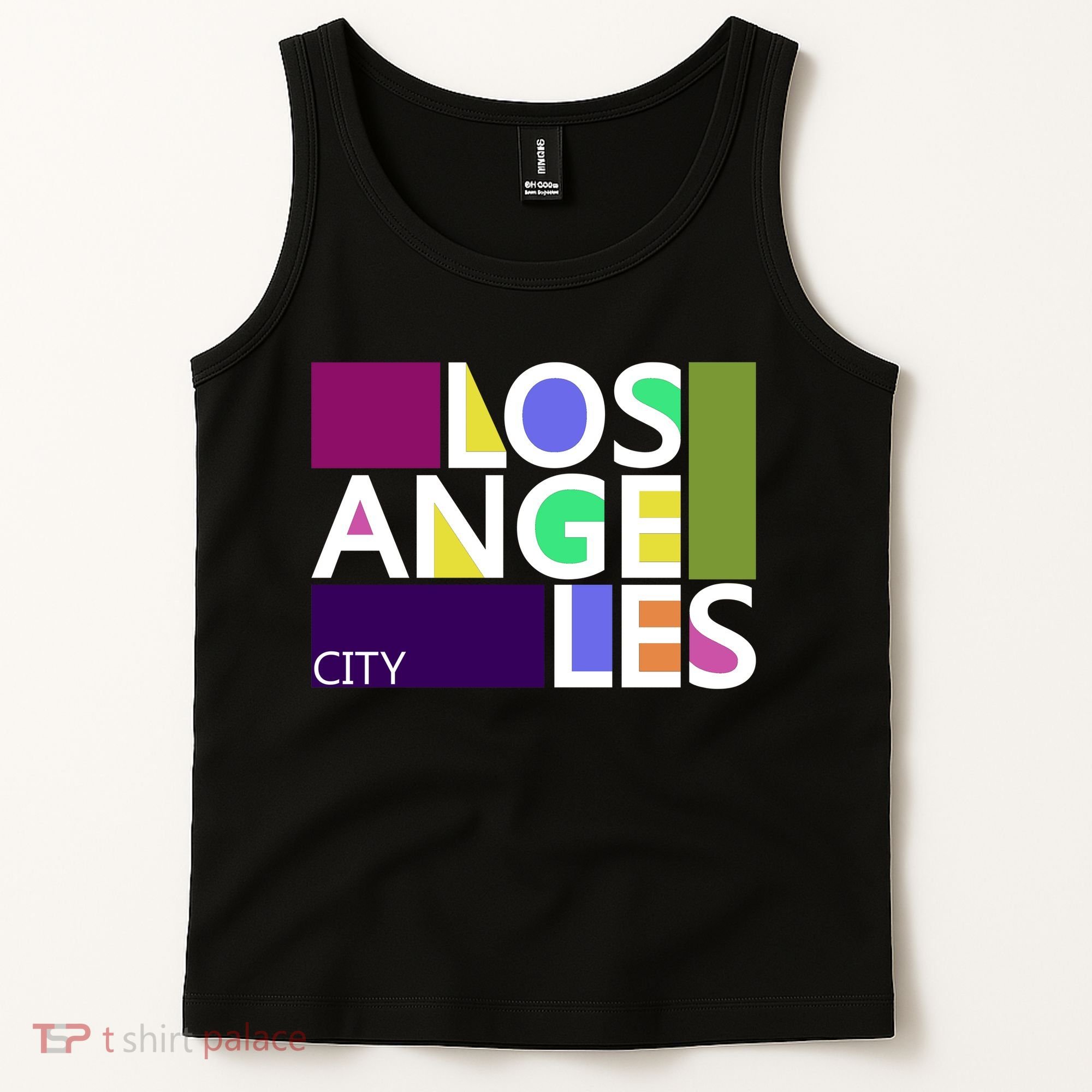 Los Angeles 1980's Logo Tank Top