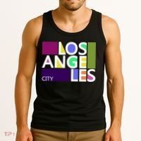 Los Angeles 1980's Logo Tank Top thumb 3