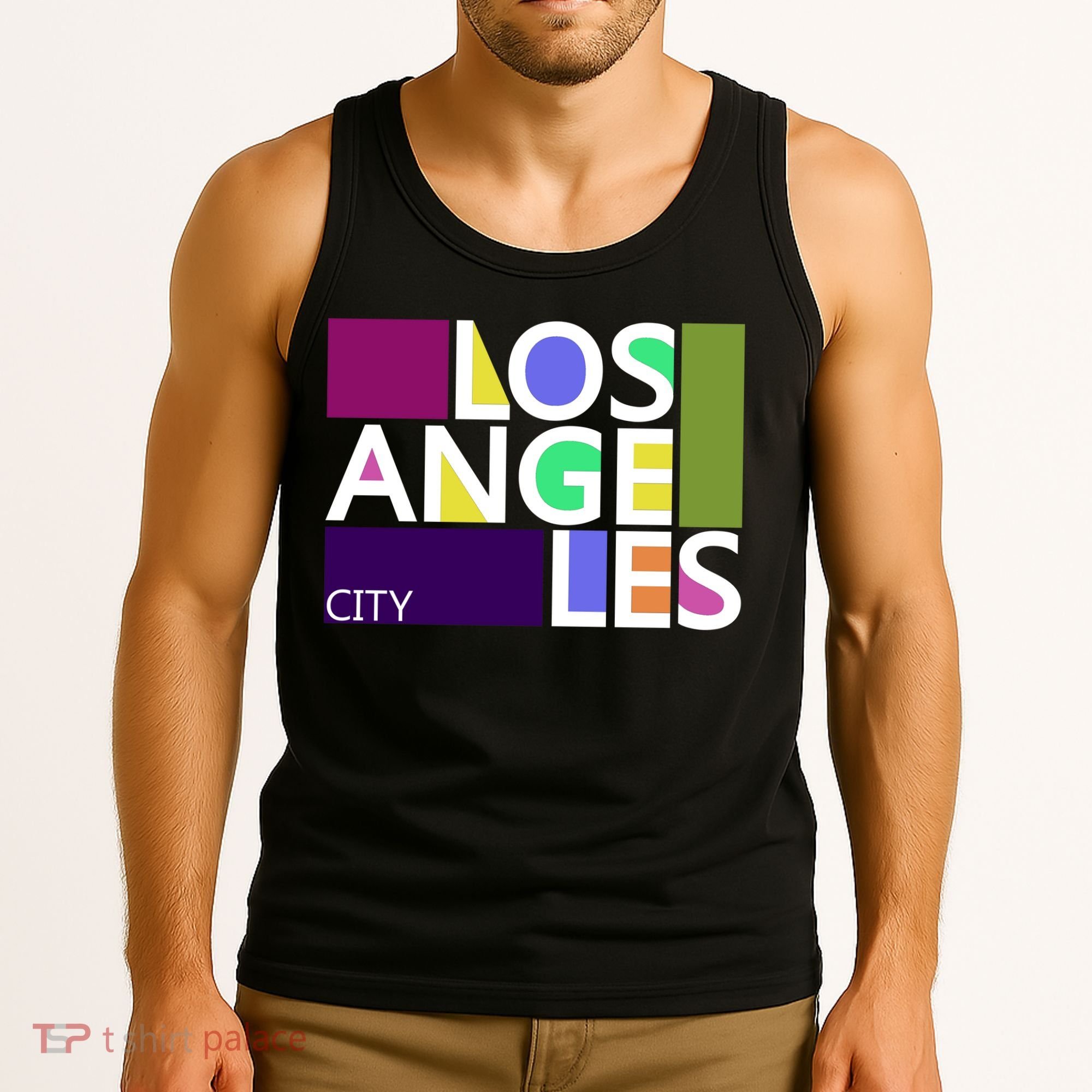 Los Angeles 1980's Logo Tank Top