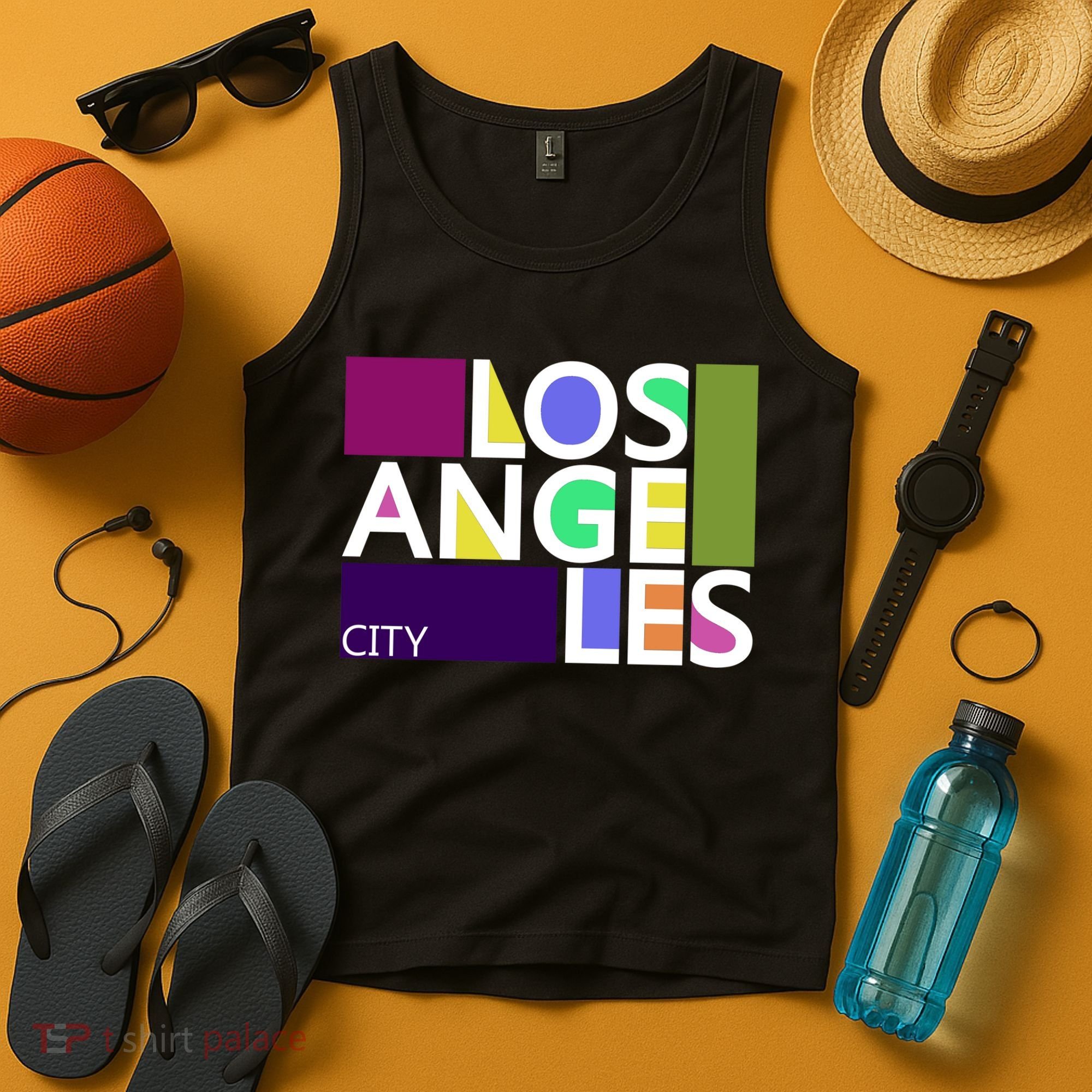 Los Angeles 1980's Logo Tank Top