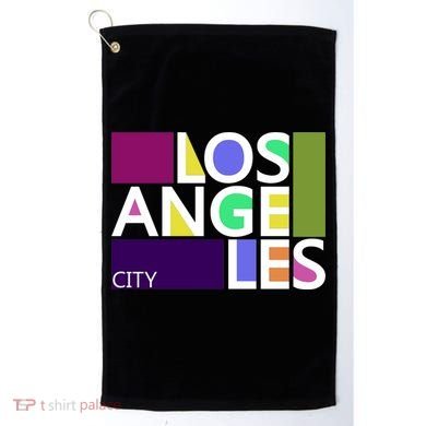 Los Angeles 1980's Logo Golf Towel