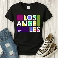 Los Angeles 1980's Logo Women's T-Shirt thumb 3