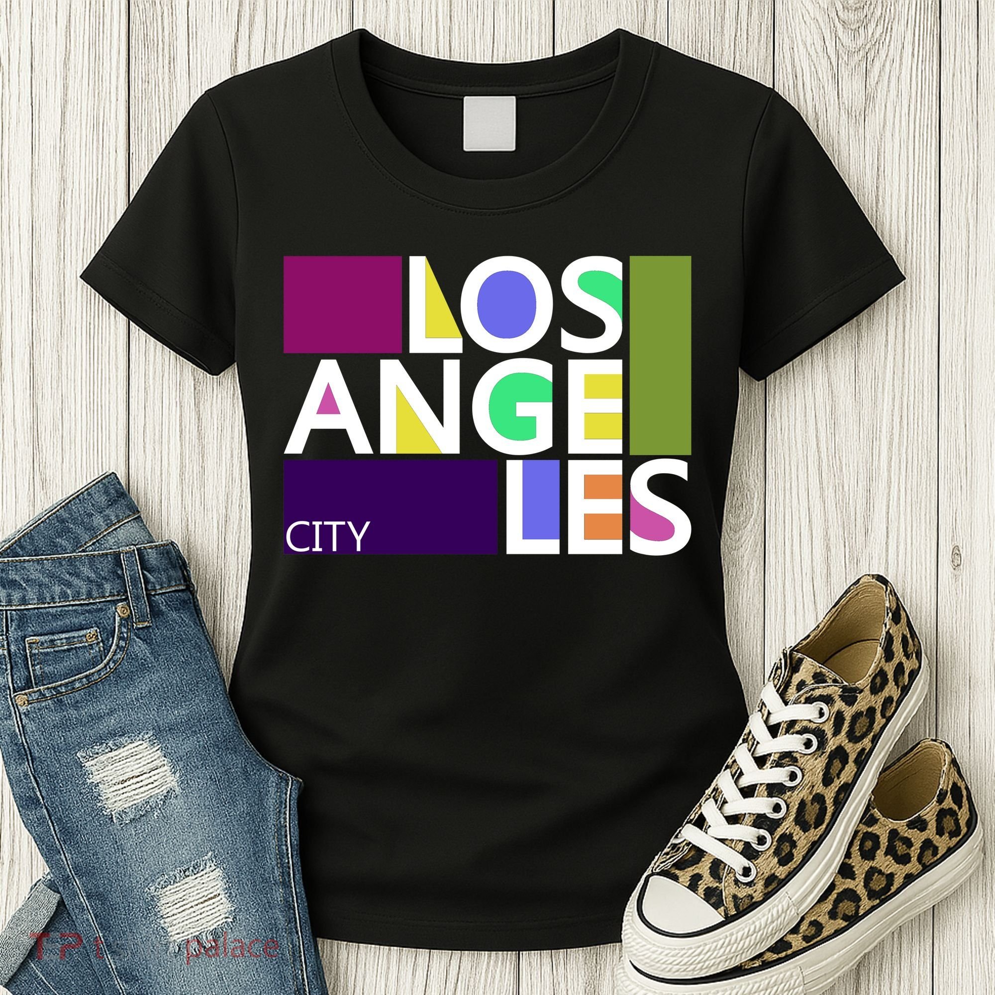 Los Angeles 1980's Logo Women's T-Shirt