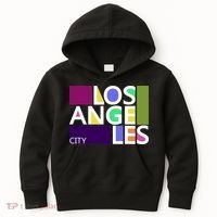 Los Angeles 1980's Logo Kids Hoodie thumb 0