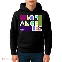 Los Angeles 1980's Logo Kids Hoodie thumb 4