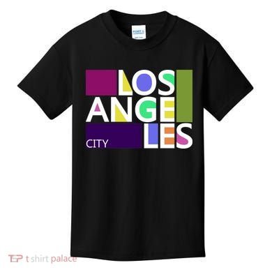 Los Angeles 1980's Logo Kids T-Shirt