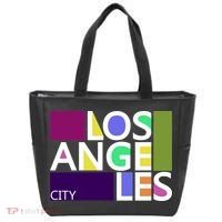 Los Angeles 1980's Logo Tote Bag thumb 0