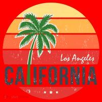 Los Angeles California Santa Hat thumb 1