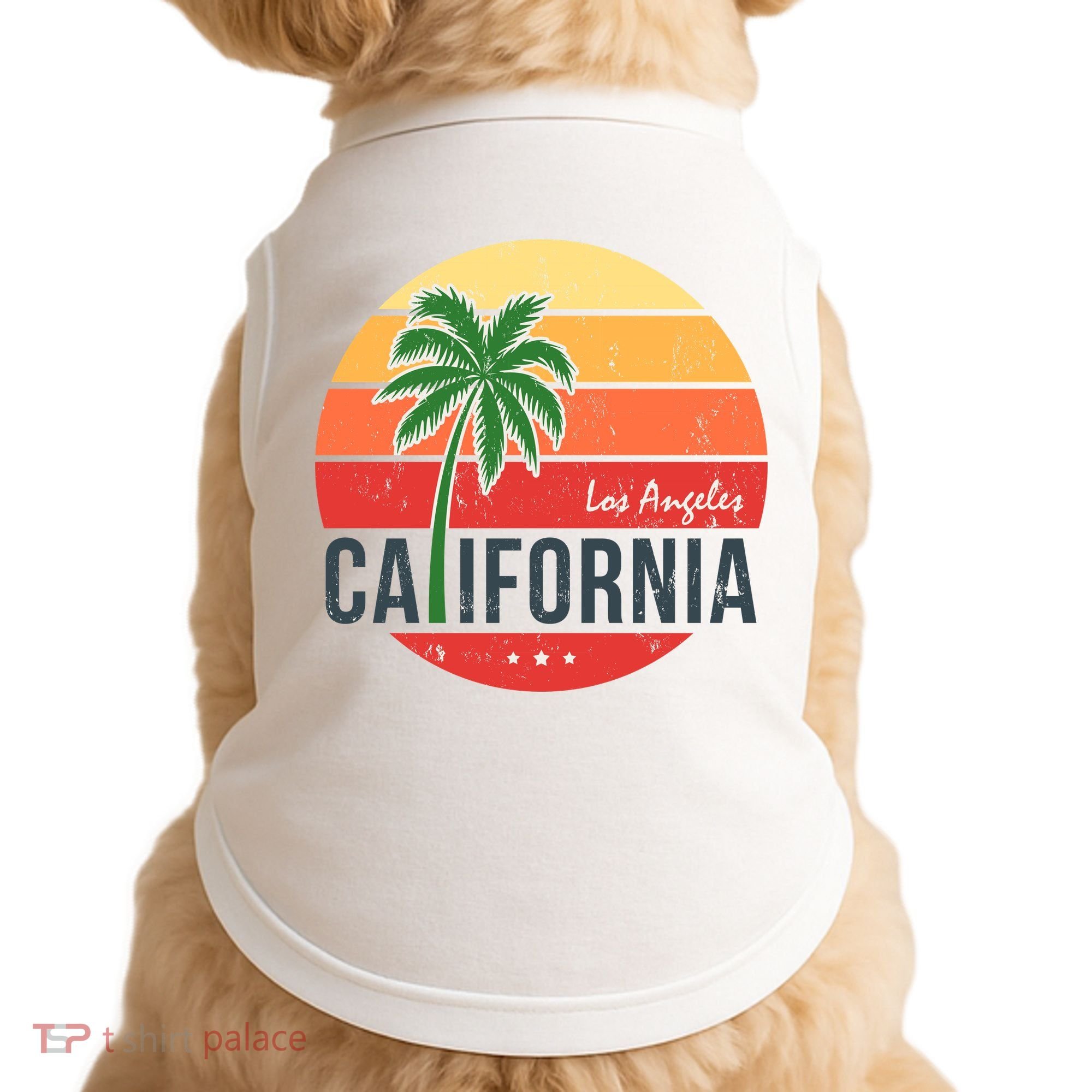 Los Angeles California Doggie Tank