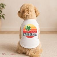 Los Angeles California Doggie Tank thumb 2