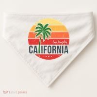 Los Angeles California USA-Made Doggie Bandana thumb 0