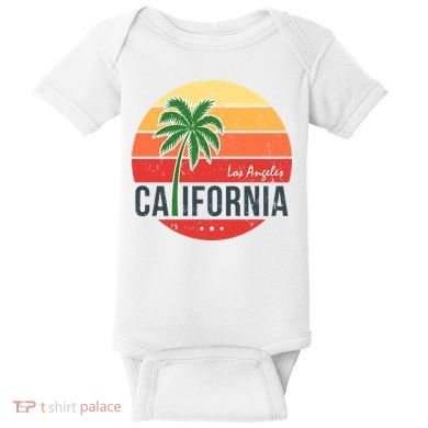 Los Angeles California Baby Bodysuit
