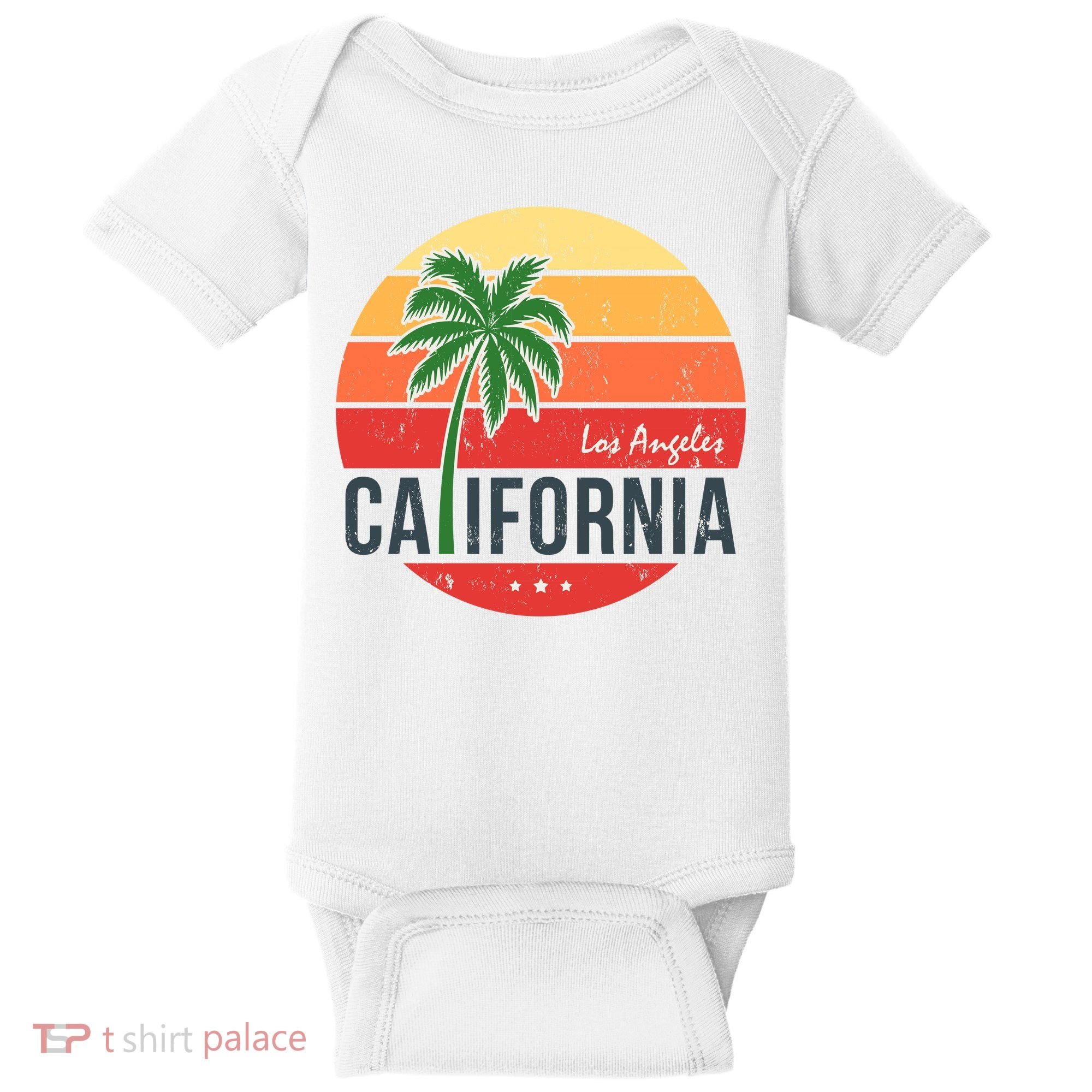 Los Angeles California Baby Bodysuit