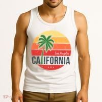 Los Angeles California Tank Top thumb 3