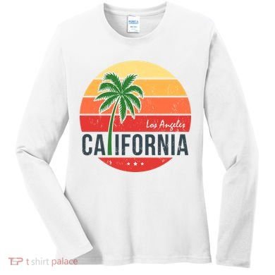Los Angeles California Women's Long Sleeve Shirt