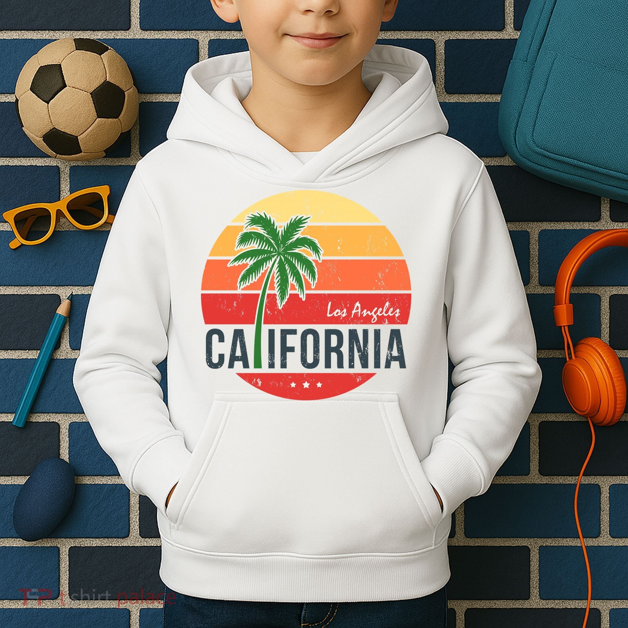Los Angeles California Kids Hoodie