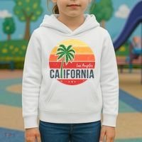 Los Angeles California Kids Hoodie thumb 3
