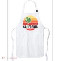 Los Angeles California Retro Circle Apron thumb 0