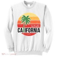 Los Angeles California Retro Circle Sweatshirt thumb 0