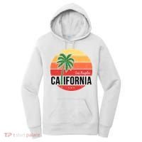Los Angeles California Retro Circle Women's Hoodie thumb 0