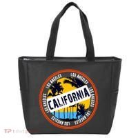 Los Angeles California Retro Circle LA Tote Bag thumb 0