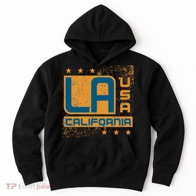 Los Angeles California Vintage Style LA Hoodie