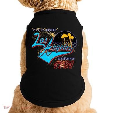 Los Angeles Est 1781 Retro Doggie Tank