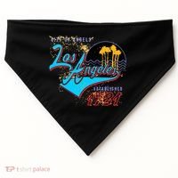 Los Angeles Est 1781 Retro USA-Made Doggie Bandana thumb 0