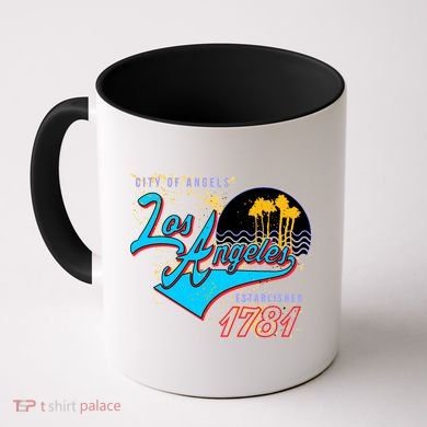Los Angeles Est 1781 Retro Coffee Mug