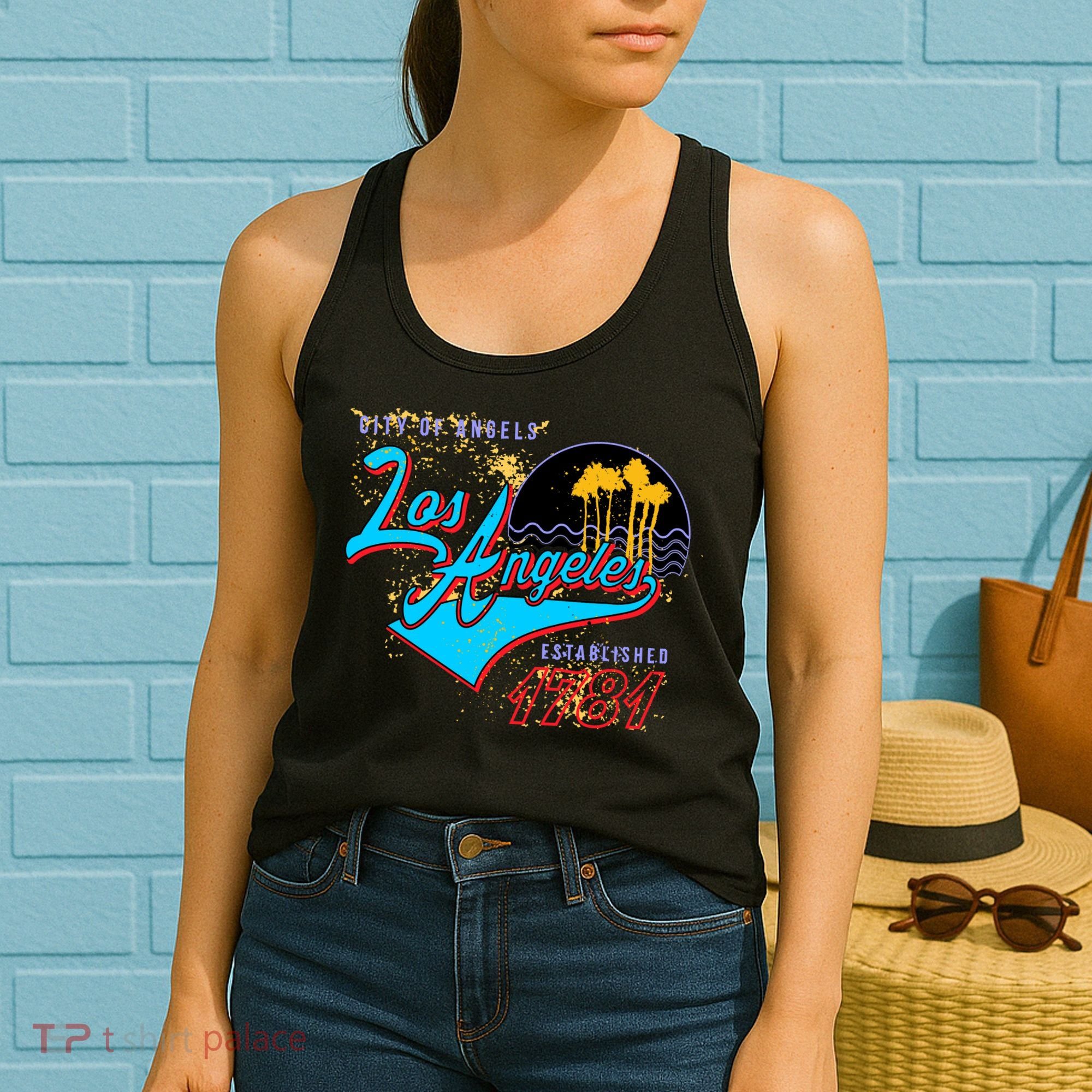 Los Angeles Est 1781 Retro Women's Tank Top