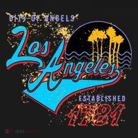 Los Angeles Est 1781 Retro Toddler Hoodie thumb 2
