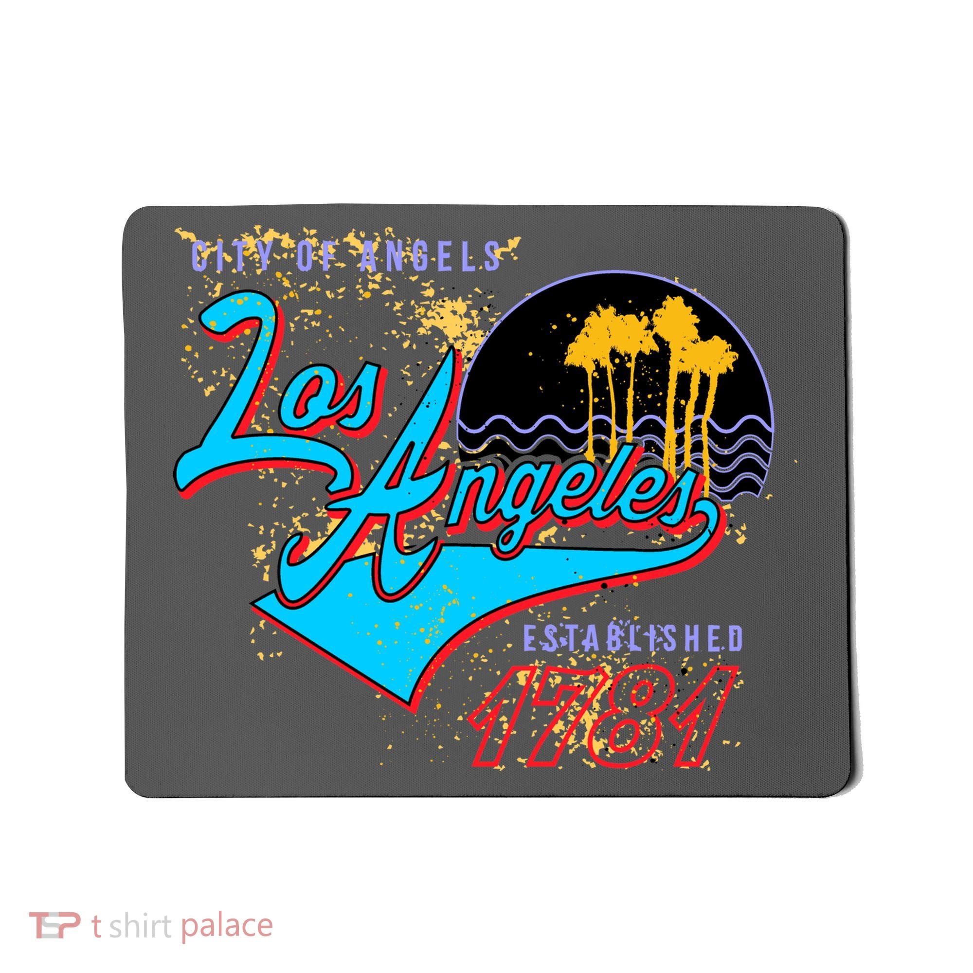 Los Angeles Est 1781 Retro Mousepad