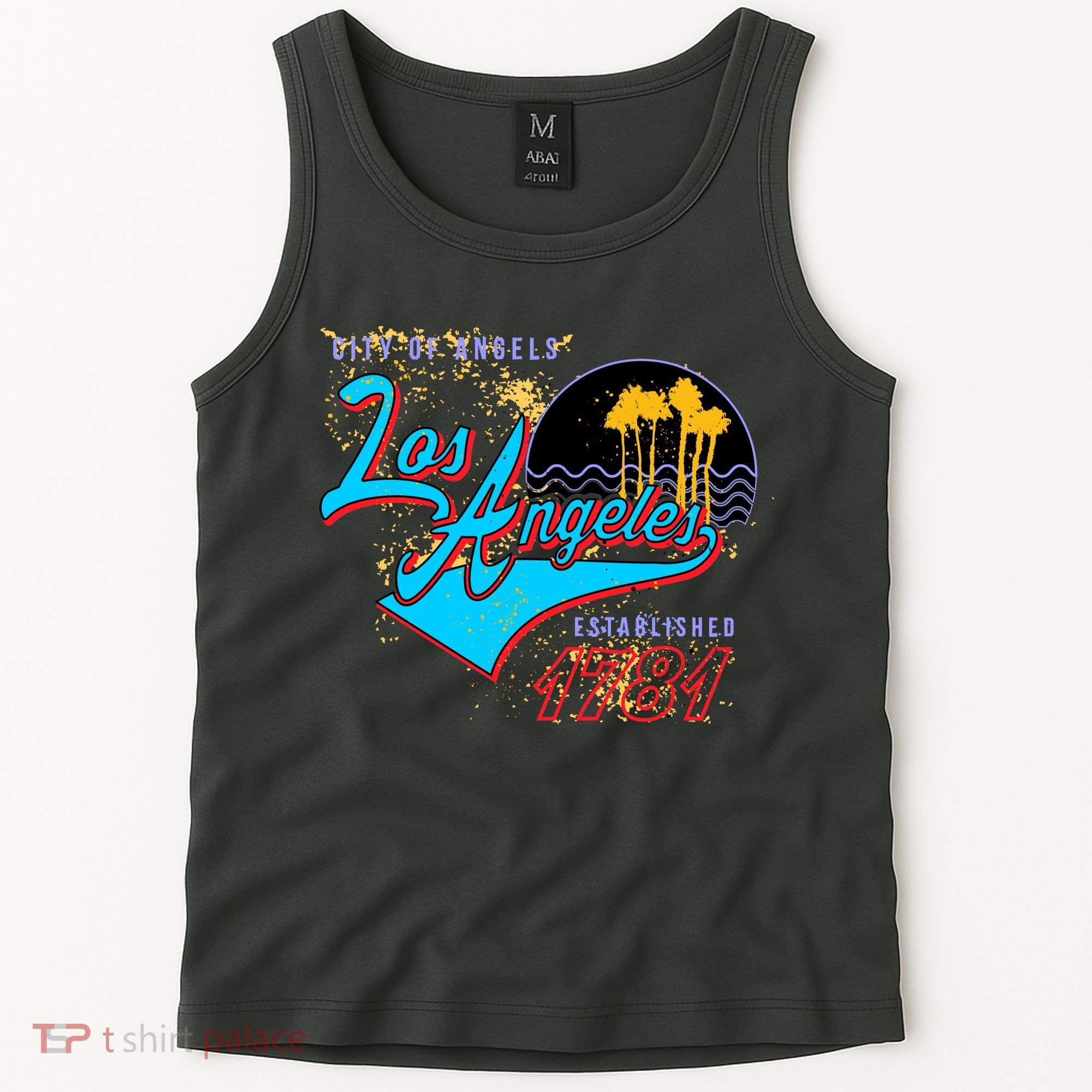 Los Angeles Est 1781 Retro Tank Top