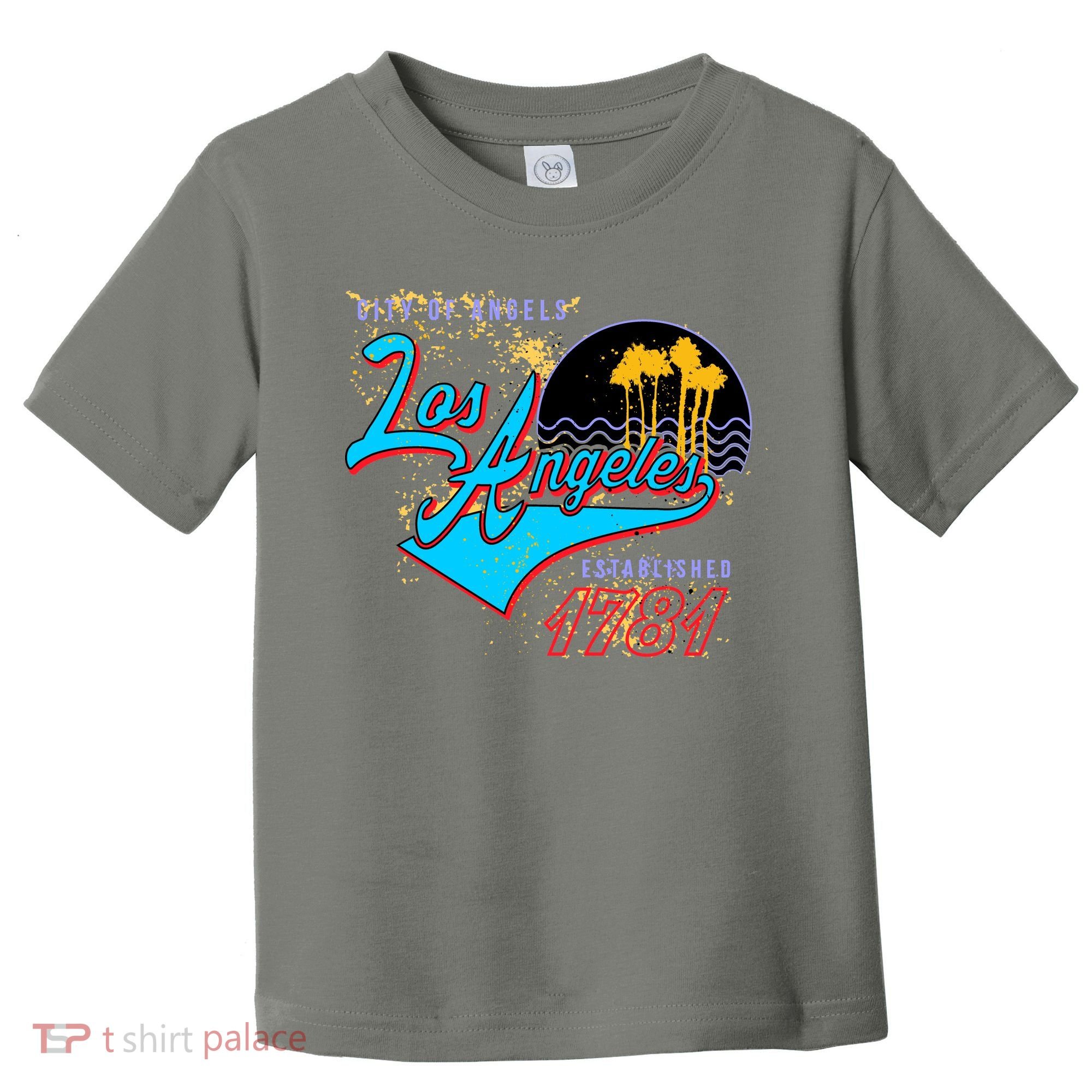 Los Angeles Est 1781 Retro Toddler T-Shirt