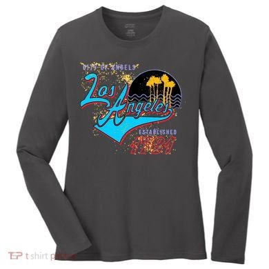 Los Angeles Est 1781 Retro Women's Long Sleeve Shirt