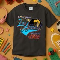 Los Angeles Est 1781 Retro Kids T-Shirt thumb 3