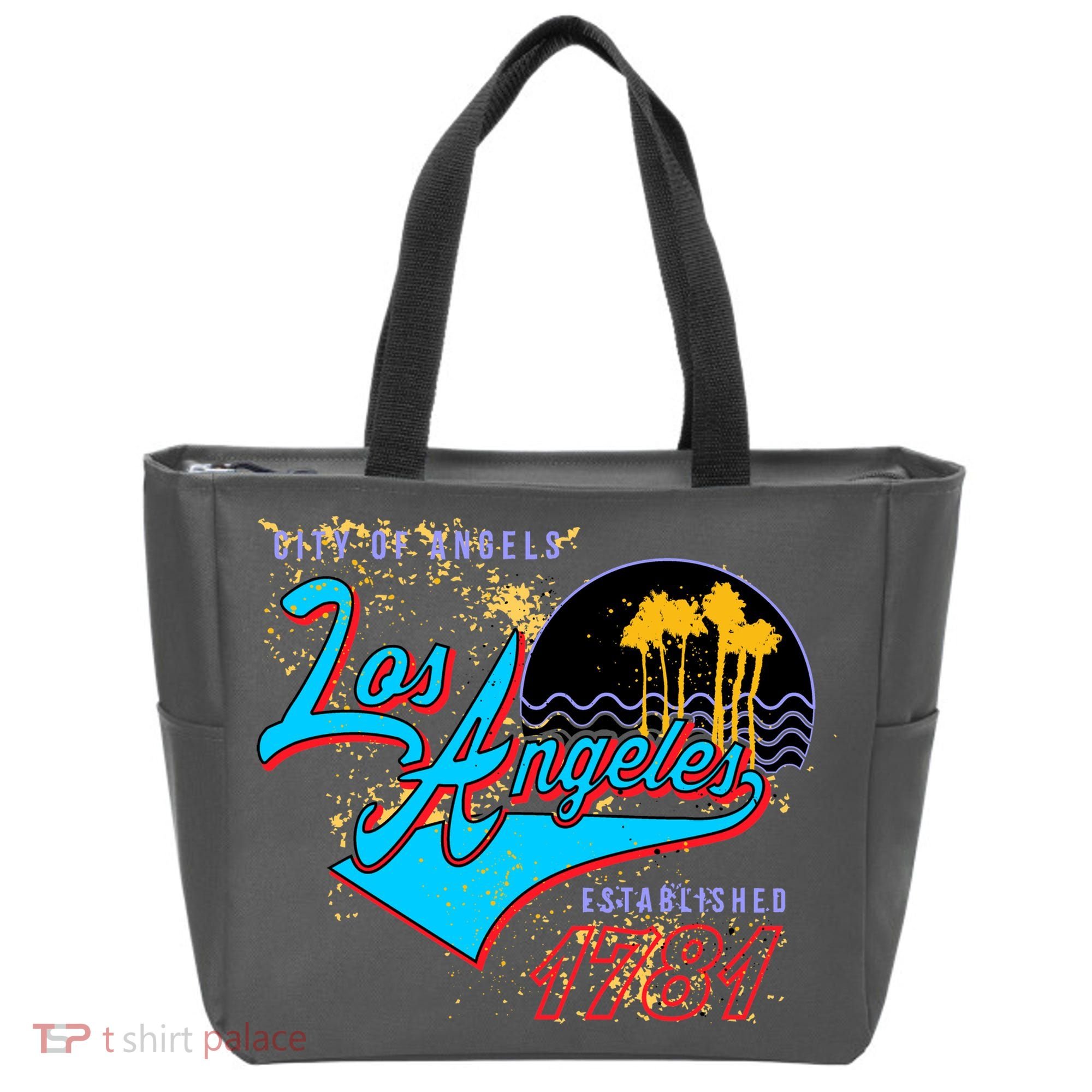 Los Angeles Est 1781 Retro Tote Bag