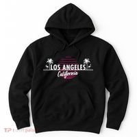 Los Angeles Retro Palm Trees Hoodie thumb 0