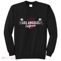 Los Angeles Retro Palm Trees Sweatshirt thumb 0