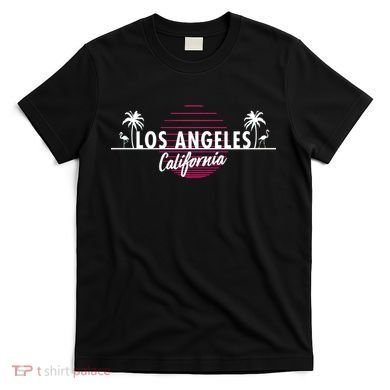 Los Angeles Retro Palm Trees T-Shirt