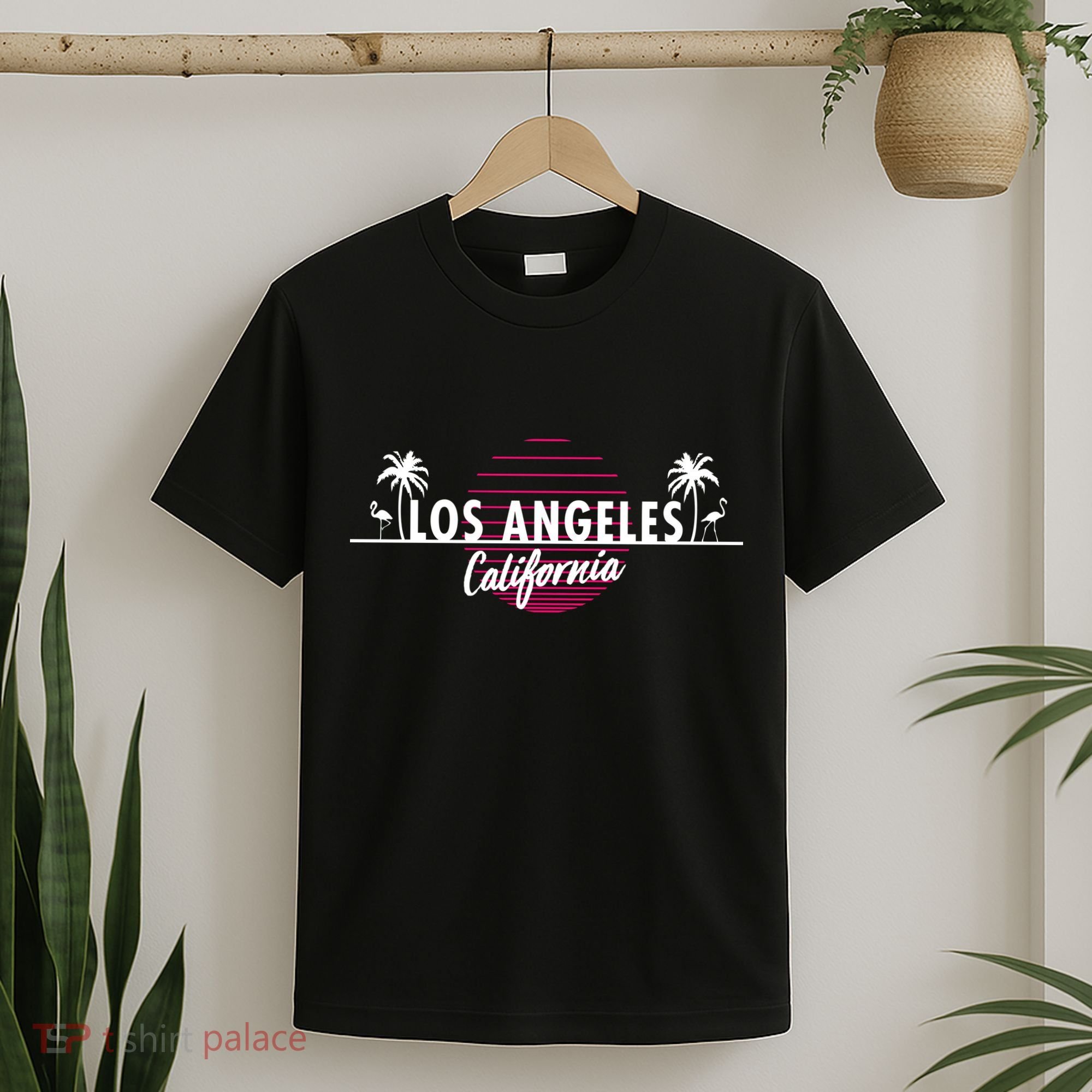 Los Angeles Retro Palm Trees T-Shirt