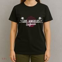 Los Angeles Retro Palm Trees T-Shirt thumb 4