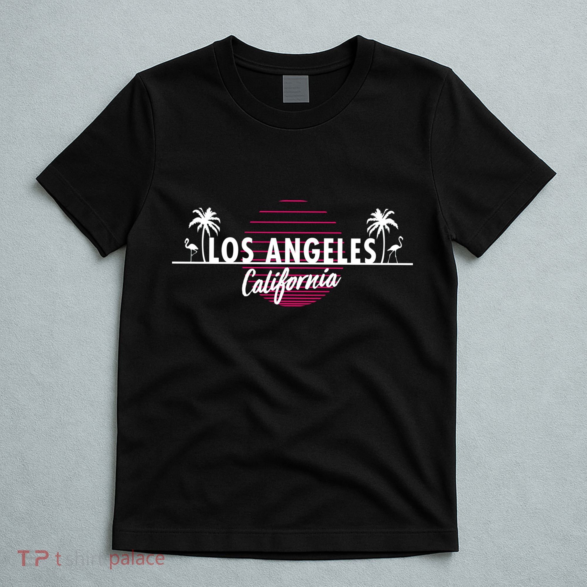 Los Angeles Retro Palm Trees T-Shirt