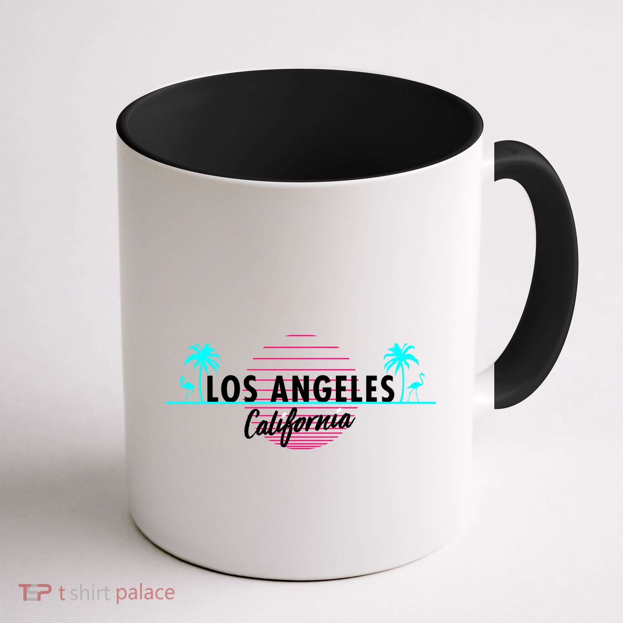 Los Angeles Retro Palm Trees Coffee Mug
