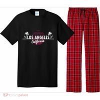 Los Angeles Retro Palm Trees Pajama Set thumb 0