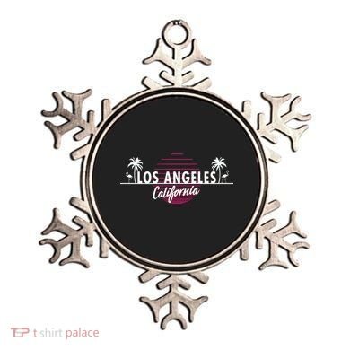 Los Angeles Retro Palm Trees Ornament