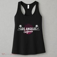 Los Angeles Retro Palm Trees Women's Tank Top thumb 3