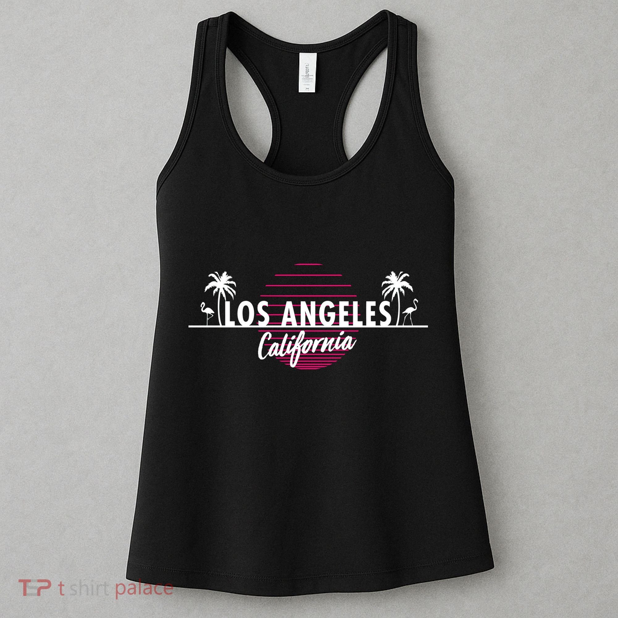 Los Angeles Retro Palm Trees Women's Tank Top