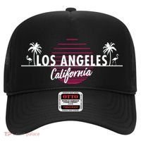Los Angeles Retro Palm Trees Hat thumb 0