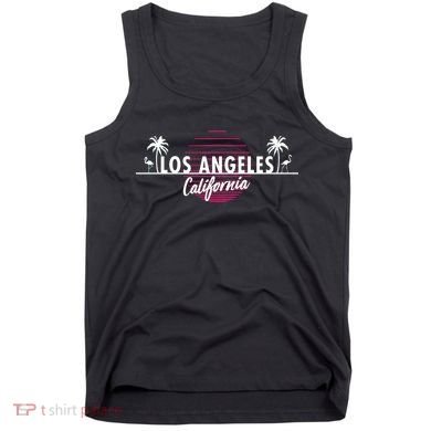 Los Angeles Retro Palm Trees Tank Top